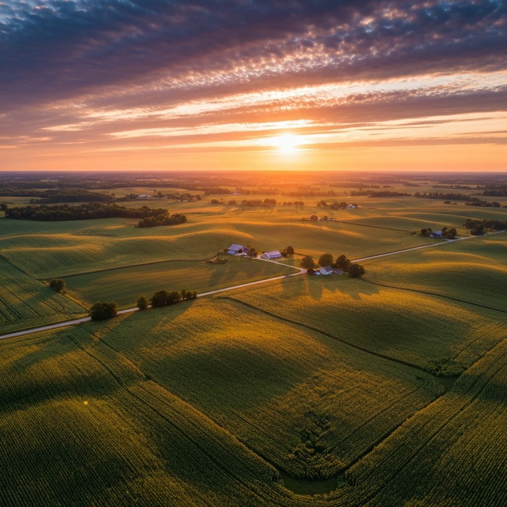 Nossa farm landscape